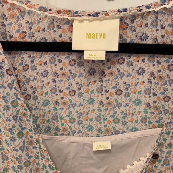 maeve violetta layered dress floral lace trim - Picture 5 of 10